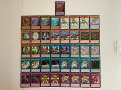YUGIOH Ritual / Spiritual Beast Deck Complete 40 - Cards + Extra - Image 1
