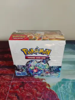 Pokemon TCG Stellar Crown Booster Box Factory Sealed - Image 1