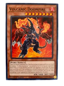 YUGIOH Volcanic Deck Complete 40 Cards - Image 2