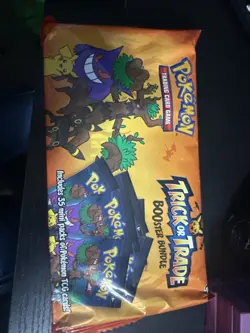 Pokemon TCG: Trick or Trade Booster 2024: Sealed Bundle Pack of 35 Mini Packs - Image 1