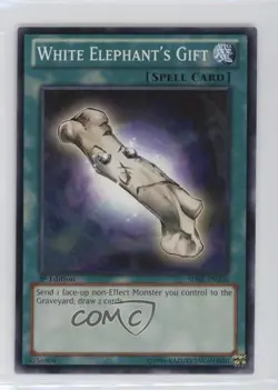 White Elephant's Gift 1st Ed. YuGiOh Saga of Blue Eyes Dragon Structure Deck 3c7 - Image 1