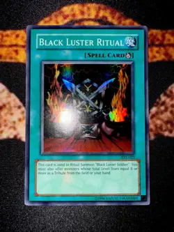🔥YUGIOH • BLACK LUSTER SOLDIER • SUPER RARE • SYE-025 • UNLIMITED • NM🔥 - Image 5