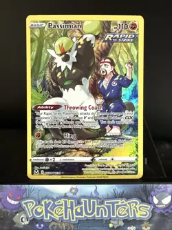 Pokemon Card Passimian TG08/TG30 Trainer Gallery Rare Silver Tempest NM - Image 1