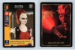 Aurra Sing #75 Young Jedi Menace Of Darth Maul 1999 DS Rare CCG Card - Image 1