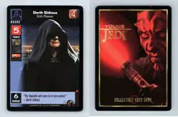 Darth Sidious #72 Young Jedi Menace Of Darth Maul 1999 DS Rare CCG Card - Image 1