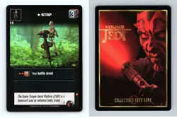 STAP #116 Young Jedi Menace Of Darth Maul 1999 DS Uncommon CCG Card - Image 1