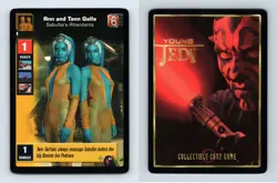 Ann & Tann Gella #85 Young Jedi Menace Of Darth Maul 1999 DS Uncommon CCG Card - Image 1