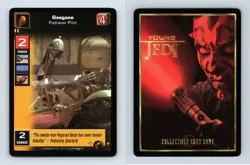 Gasgano #81 Young Jedi Menace Of Darth Maul 1999 DS Uncommon CCG Card - Image 1