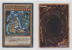 UR - Blue-Eyes White Dragon 1st Ed. YuGiOh Saga of Blue Eyes Structure Deck 10f9 - Image 3