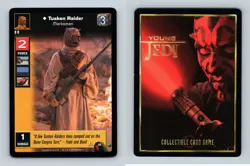Tusken Raider #96 Young Jedi Menace Of Darth Maul 1999 DS Common CCG Card - Image 1