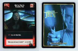 Not In Trouble Yet #63 Young Jedi Menace Of Darth Maul 1999 LS Uncommon CCG Card - Image 1