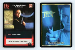 Trained In Defense #57 Young Jedi Menace Of Darth Maul 1999 LS Uncommon CCG Card - Image 1