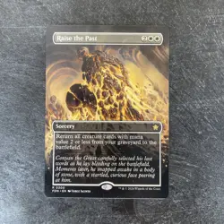 Raise the Past (Borderless) FDN - Rare - MTG Magic Pack fresh - Image 1