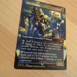 MTG Vivi Ornitier Borderless Non-Foil 0321 Final Fantasy Near Mint - Mythic - Image 2