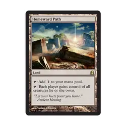 WOTC MtG Commander Homeward Path (R) NM - Image 1