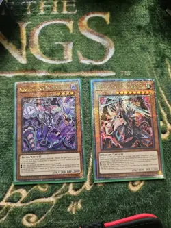 Yugioh 2x Vanquish Soul Quarter Century Secret Rare RA04 - Image 1