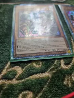 Yugioh 2x Vanquish Soul Quarter Century Secret Rare RA04 - Image 2