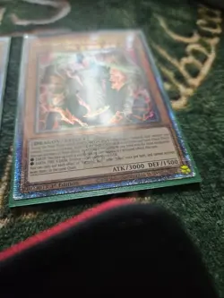 Yugioh 2x Vanquish Soul Quarter Century Secret Rare RA04 - Image 3