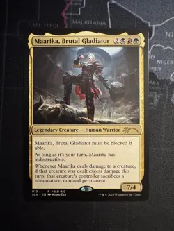 NM R - Maarika, Brutal Gladiator: SLX MTG NM Magic - Image 1