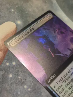 FOIL R 0333 Requiem Monolith Rare EXTENDED ART Edge of Eternities MTG Card Black - Image 3