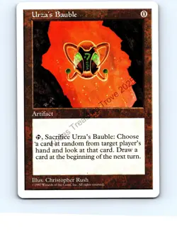 Urza's Bauble Artifact Uncommon Ice Age MTG LP Exc/Exc+ - Image 1