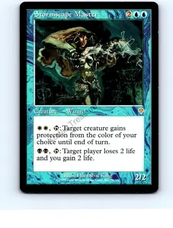 Stormscape Master #76 Rare Invasion MTG LP Exc+/NM - Image 1