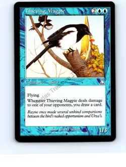 Thieving Magpie #49 Uncommon Urza's Destiny MTG NP Near Mint or Better - Image 1
