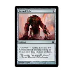 WOTC MtG Scars of Mirrodin Rusted Relic (U) (x4) NM - Image 1