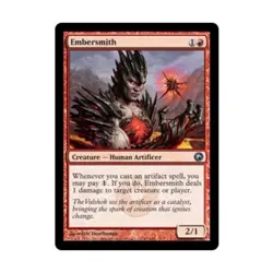 WOTC MtG Scars of Mirrodin Embersmith (U) (x4) NM - Image 1