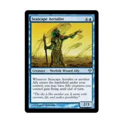 WOTC MtG Zendikar Seascape Aerialist (U) (x4) NM - Image 1