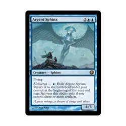 WOTC MtG Scars of Mirrodin Argent Sphinx (R) (x4) NM - Image 1