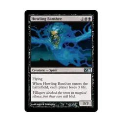 WOTC MtG M11 Howling Banshee (U) (x4) NM - Image 1