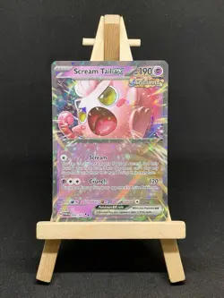 Pokemon Card TCG Scream Tail EX 094/167 Twilight Masquerade Double Rare - Image 1