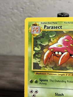 Parasect 055/130 Base Set 2 Regular Uncommon-Pokemon TCG-Fast Shipping-LP! - Image 2