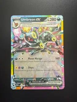 Umbreon ex - 060/131 SV Prismatic Evolutions Double Rare - NM - POKEMON TCG - Image 1