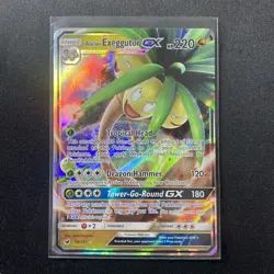 Alolan Exeggutor GX - 74/111 - Ultra Rare - Crimson Invasion - Pokemon - NM/M - Image 1