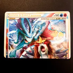 Suicune & Entei 94/95 Legend HeartGold & SoulSilver Unleashed HGSS Pokemon - Image 1