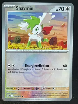 Shaymin 087/131 Prismatische Entwicklungen Pokeball Reverse Deutsch NM Pokemon - Image 1