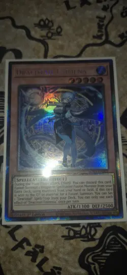 YUGIOH JUSH-EN002 Dracotail Faimena Collector's Rare 1st Edition - Image 3