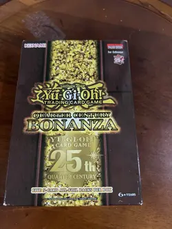 Yu-GI-Oh Quarter Century BONANZA Box, Trading Card Game, Factory Sealed.! - Image 1