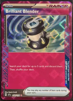 Brilliant Blender 164/191 - Surging Sparks Pokemon TCG Ace Spec 2024 - NM Card - Image 1