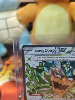 Teal Mask Ogerpon ex 166 Sv: Scarlet & Violet Promo Cards Holo - Image 2