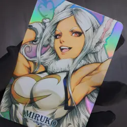 CARDDASS MASTERS MIRKO Rumi Usagiyama MHA Waifu Foil ACG Card B37 - Image 4
