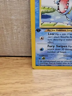 Totodile 81/111 1st Edition Neo Genesis Non-Holo Pokemon Card TCG - Image 5