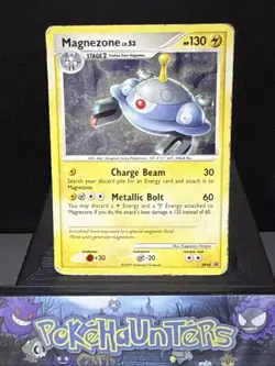 Pokemon Card Magnezone DP44 Diamond & Pearl Promo Holo Played - Image 1