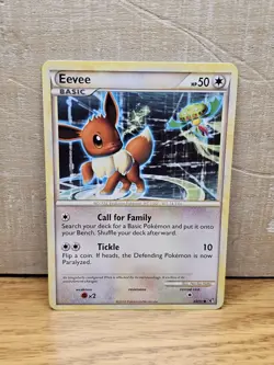 Eevee 48/90 HeartGold & SoulSilver Undaunted Non-Holo Pokemon Card TCG - Image 1