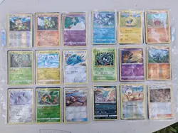 Lot Of Pokemon Card Pages 36 Cards Total,Pokemon Cards - Image 1