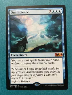 MTG NM Omniscience, M19, Regular, English - Image 1