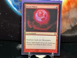 MTG Magic Blood Moon - Foil x1 - 9th Edition - NM English - 9th Edition - Image 1