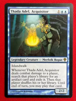 MTG 1X Thada Adel, Acquisitor X1 Worldwake Magic - SP - Image 1